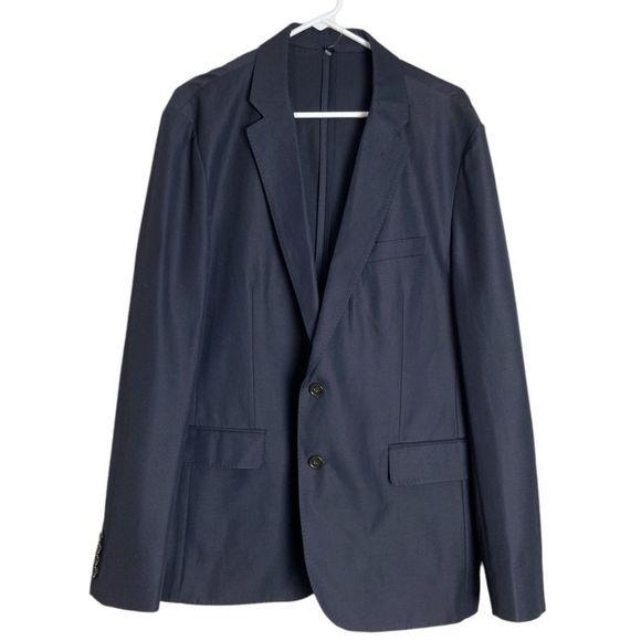 J Crew Navy Blue Ludlow Wool Blend Sports Coat NWT - Picture 4 of 11